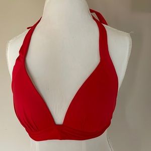 Mossimo Bathing Suit Top- Red- Size Large